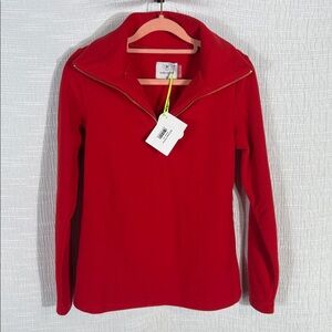 Dudley Stephens Manchester Scarlet red pullover XS new with tags